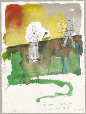 Our Pope in Spotlight  - Wir sind Papst (Dated: 8.2.2007)