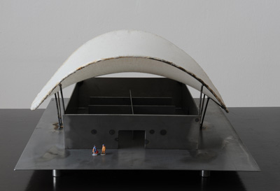 Skulpturenhalle I (Modell 1:100)