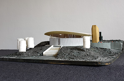 Skulpturenhalle II (Modell 1:100)