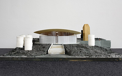 Skulpturenhalle II (Modell 1:100)