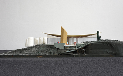 Skulpturenhalle II (Modell 1:100)