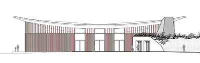 Skulpturenhalle, east view