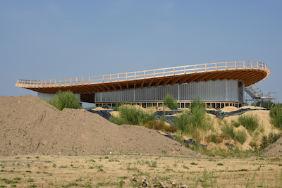 Skulpturenhalle - construction view