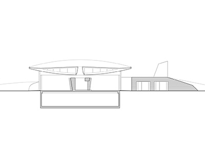 Skulpturenhalle, cross section