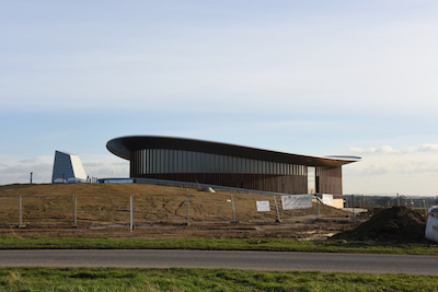 Skulpturenhalle - construction view