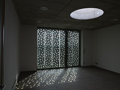 Skulpturenhalle, office