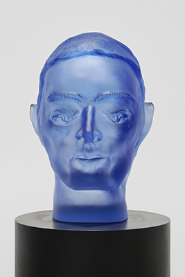 Männerkopf, halb, Nr. e.a.