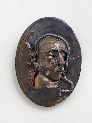 Weinender Held
