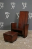 One Man Houses (Chair with foot rest)